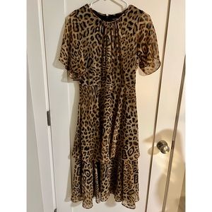 Rachel Roy cheetah print dress